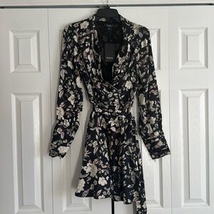 VICI Floral Wrap Dress Medium
